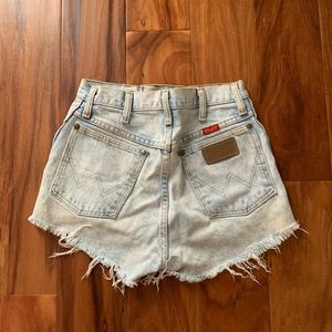 Vintage Wrangler Denim Cutoffs